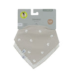 Lässig Baby Bandana slabbetjes 2 St. - Rainbow/ Beige