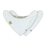 Lässig Baby Bandana slabbetjes 2 St. - Rainbow/ Beige