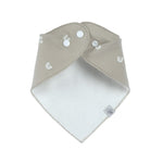 Lässig Baby Bandana slabbetjes 2 St. - Rainbow/ Beige