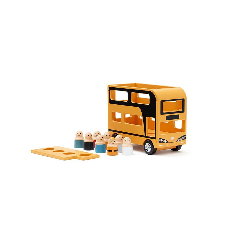 Kid's Concept Houten Bus Dubbeldekker