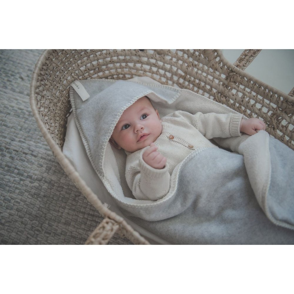 Omslagdoek Teddy Denver - soft grey -