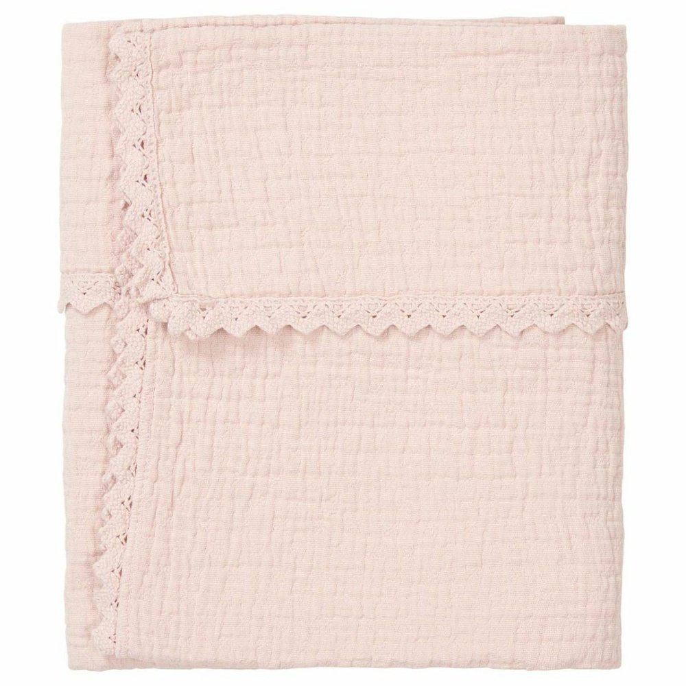 Koeka Wiegdeken 75x100cm - Lace Elba - Blush