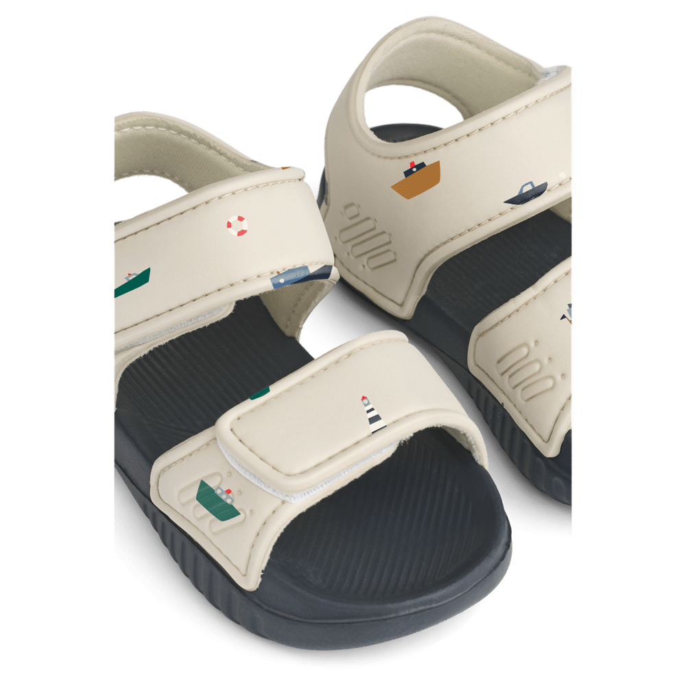 Liewood Blumer Bedrukte Sandalen Voor Kinderen - Sailing / Sandy