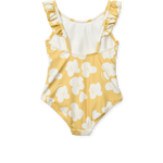 Liewood Kallie Bedrukt Badpak Voor Kinderen - Flower / Lemon Yellow