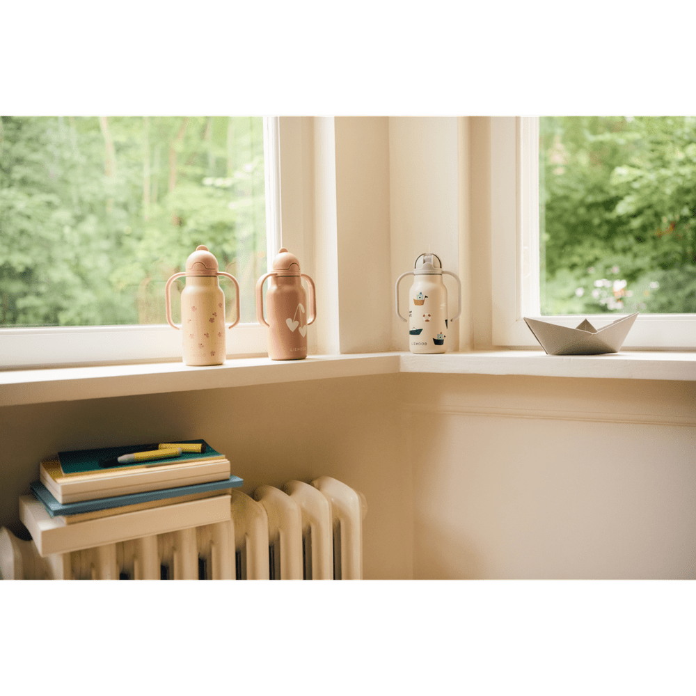 Liewood Kimmie Drinkfles 250 Ml - Sweethearts / Pale Tuscany