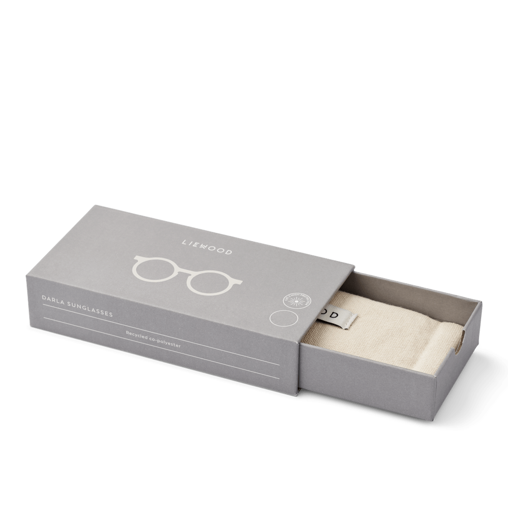 Liewood Darla Zonnebril Voor Kinderen 4-10 Jaar - Mustard Transparent