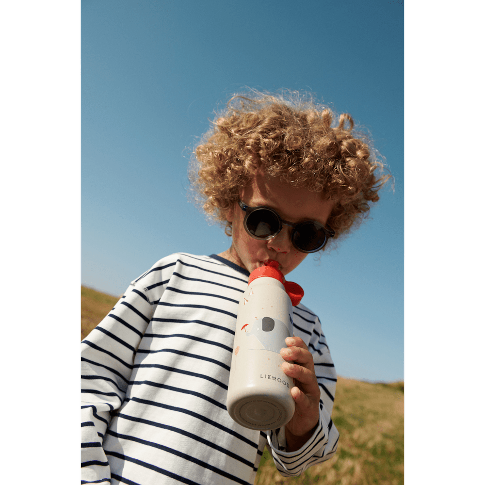 Liewood Darla Zonnebril Voor Kinderen 4-10 Jaar - Whale Blue Transparent