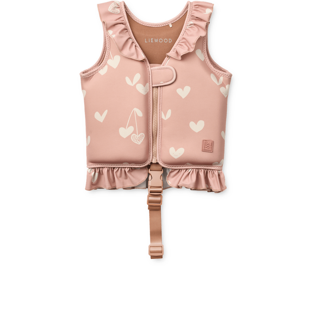 Liewood Dove Zwemvest Voor Kinderen Met Ruches - Sweethearts / Pale Tuscany