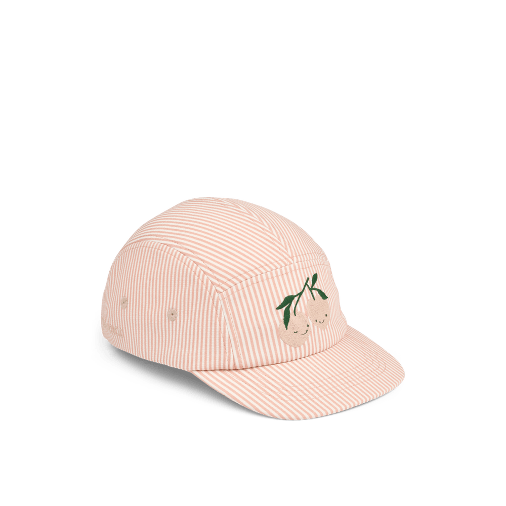 Liewood Rory Seersucker Pet Voor Kinderen - Y/D Stripe Pale Tuscany / Creme De La Creme