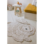 Lorena Canals Wasbaar Tapijt Bunny 135x135cm