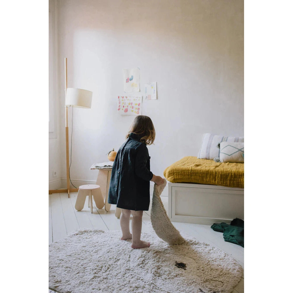 Lorena Canals Wasbaar Tapijt Bunny 135x135cm