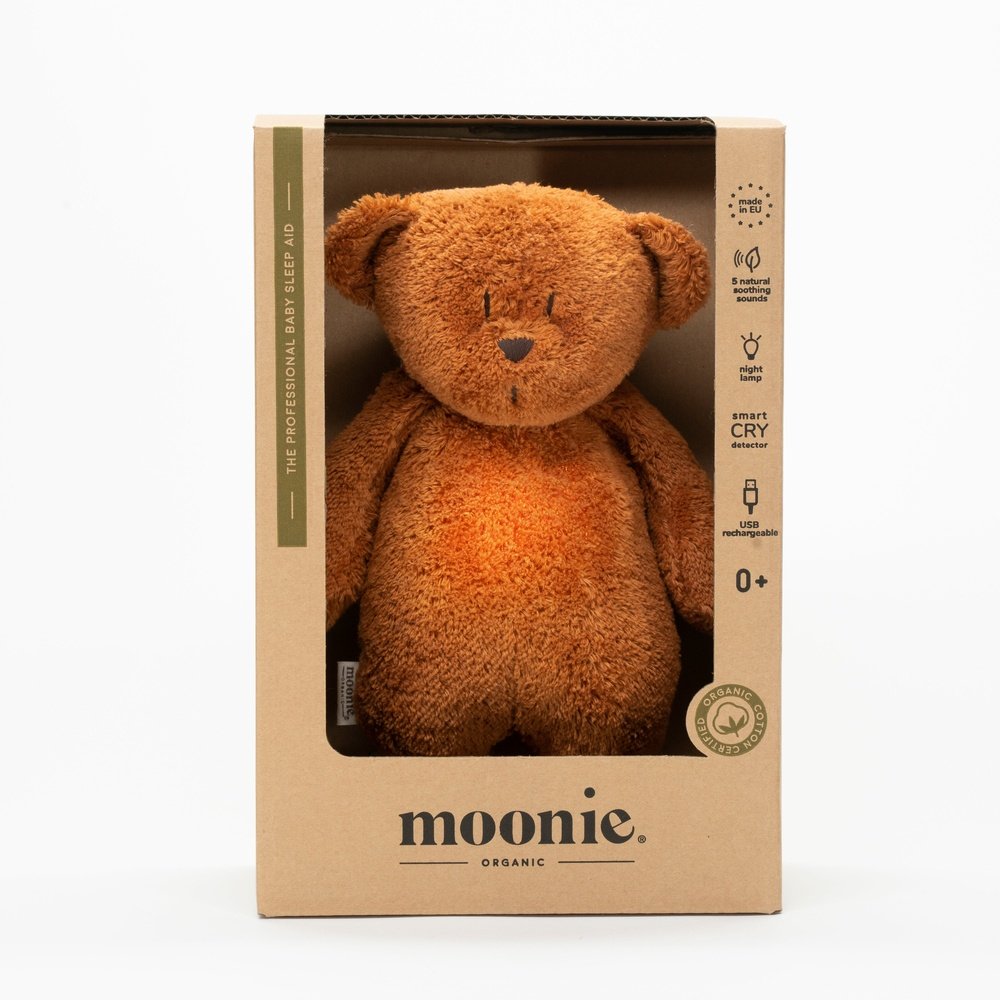 Moonie The Humming Bear Organic - Caramel Natur