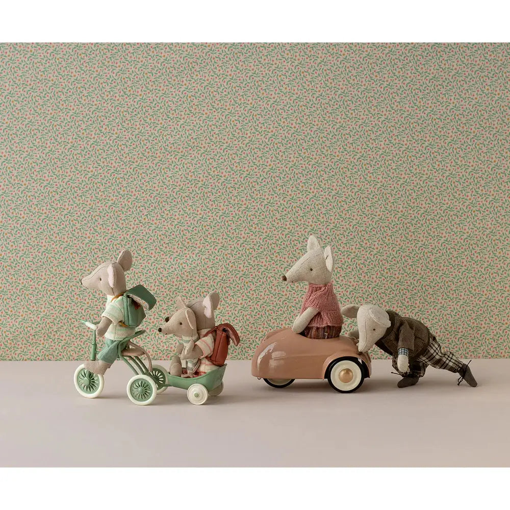 Maileg | Miniatuur Fiets / Tricycle - groen - Muis