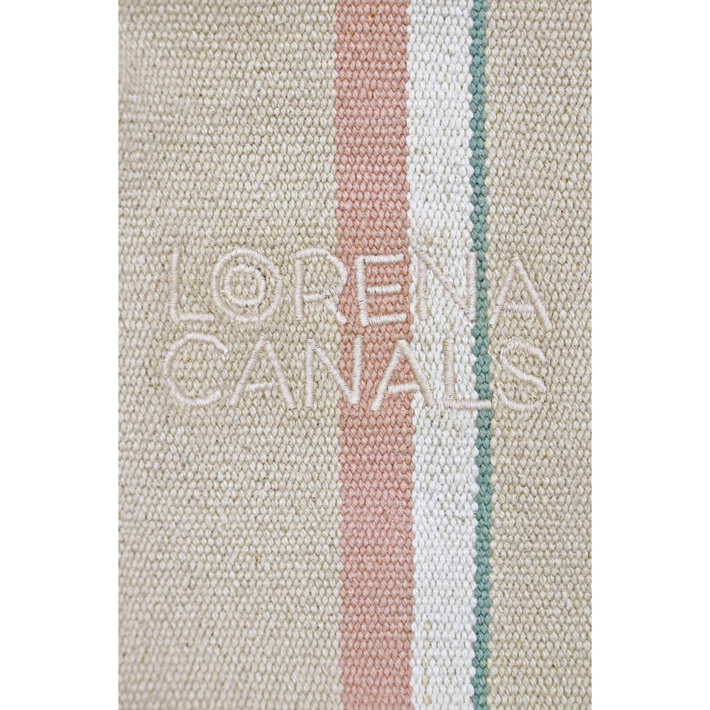 Lorenal Canals Poef Cleo Multi Stripe