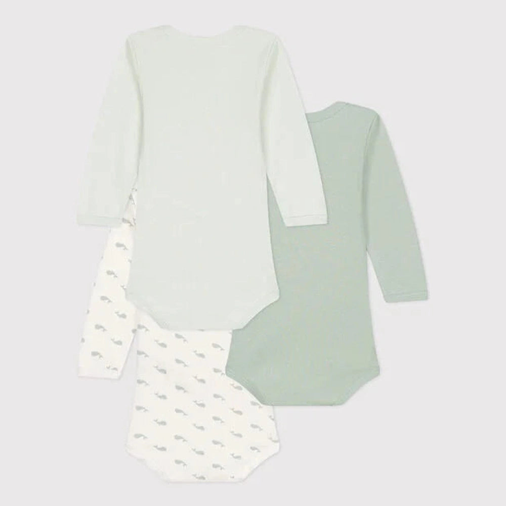 Petit Bateau | Set Van 3 Babybody's In Biokatoen