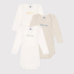 Petit Bateau | Set Van 3 Babybody's In Biokatoen