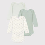 Petit Bateau | Set Van 3 Babybody's In Biokatoen