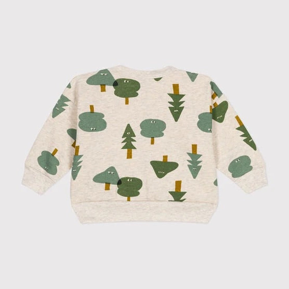 Petit Bateau | Sweatshirt Fleece Baby’s & Kids - Happy Trees