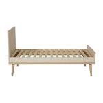 QUAX FLOW CLAY & OAK BED 140x70 CM