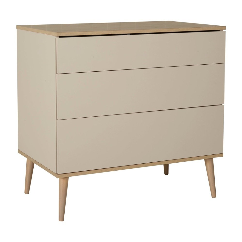 QUAX FLOW CLAY & OAK COMMODE