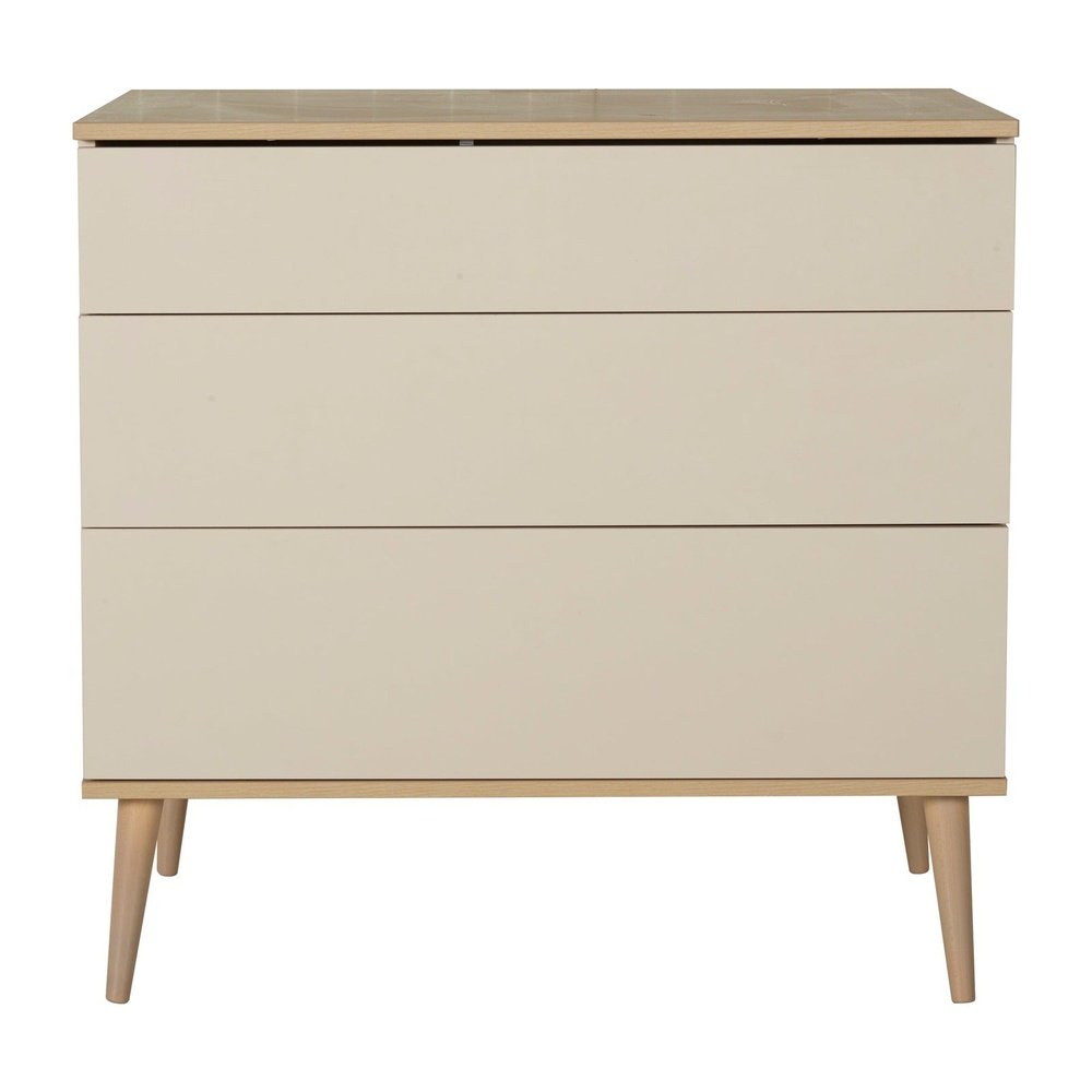 QUAX FLOW CLAY & OAK COMMODE