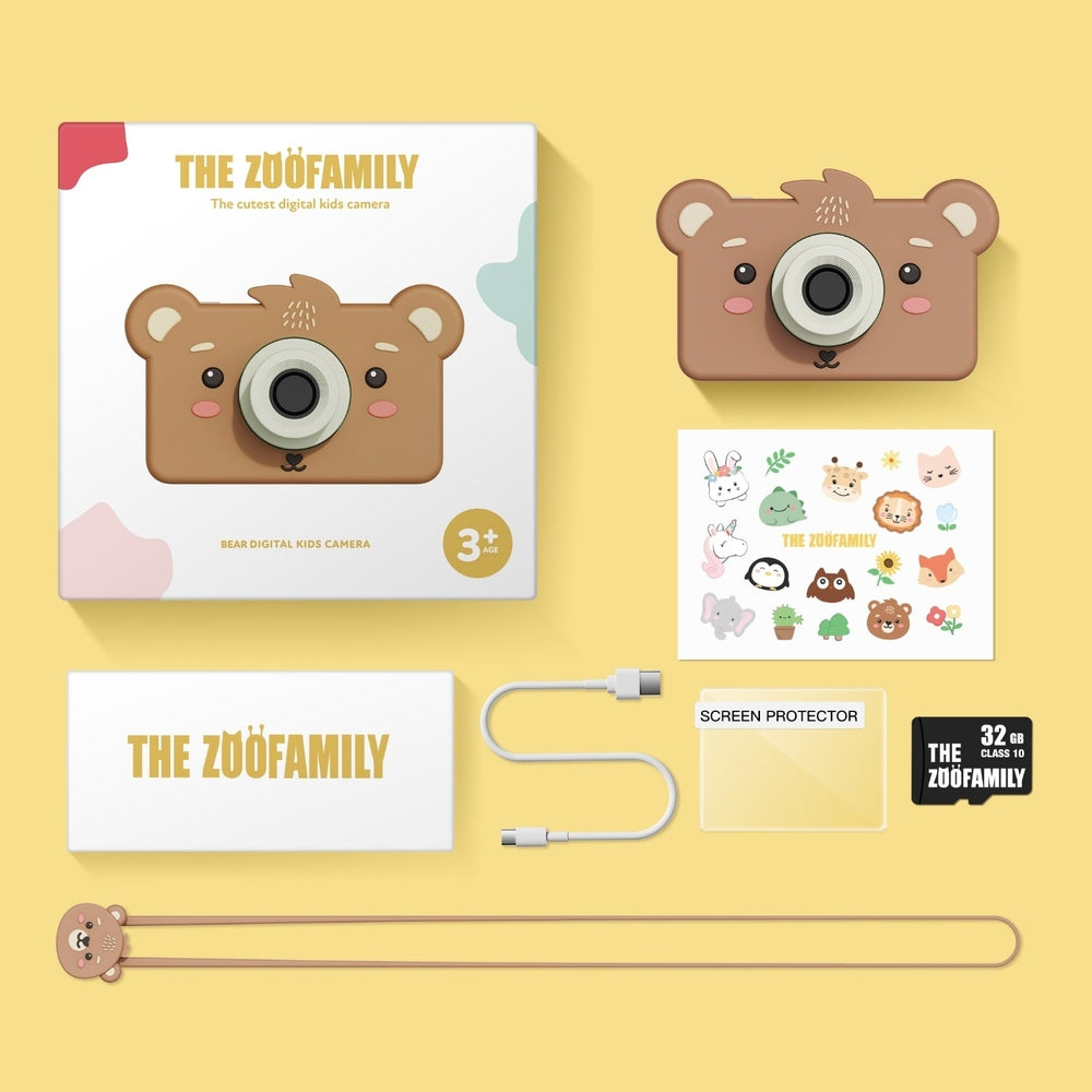 The Zoofamily Zoo Friends - Bear | Kindercamera