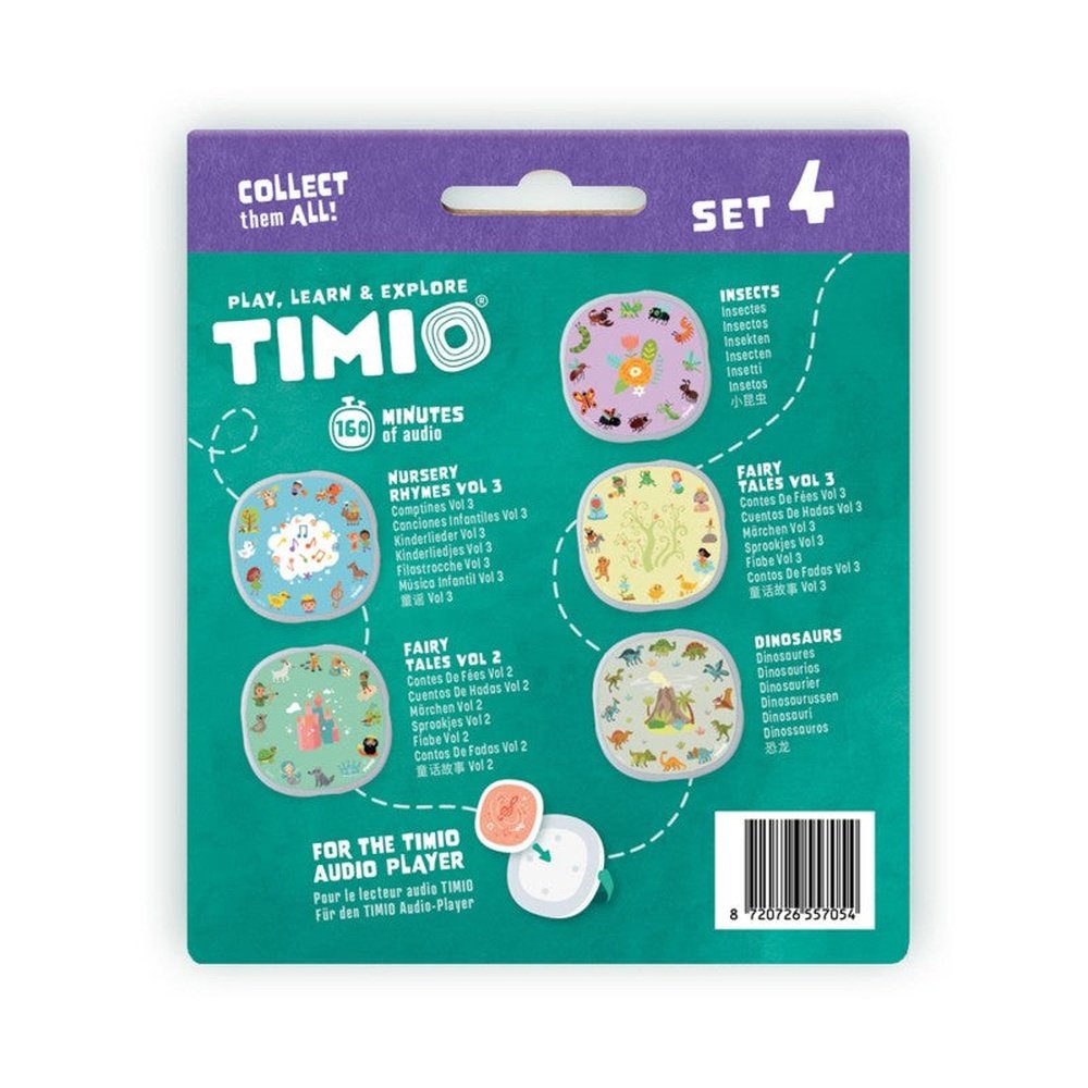 Timio Player I Disc Pack 4