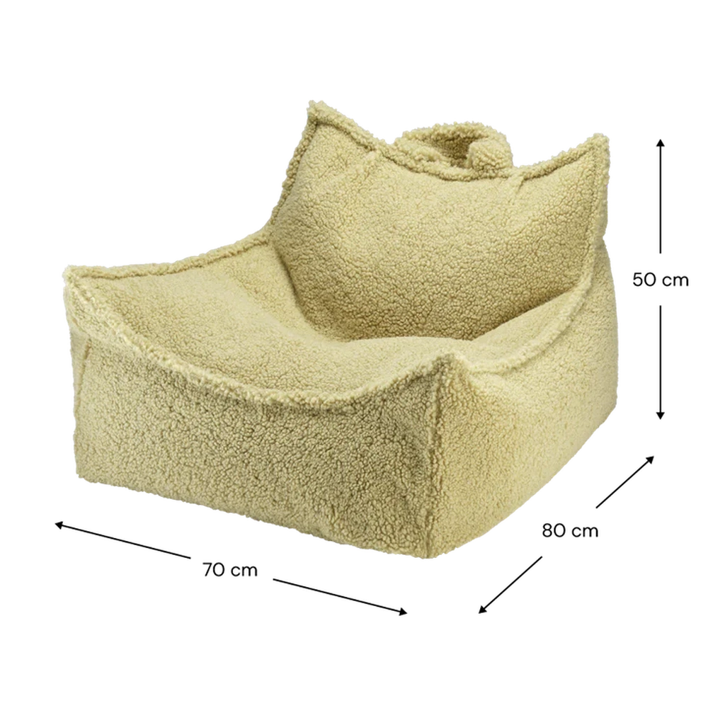 WigiWama Beanbag Chair zitzak - Matcha