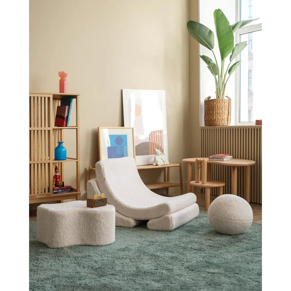 Wigiwama Ligzetel - Moon Chair - Cream White