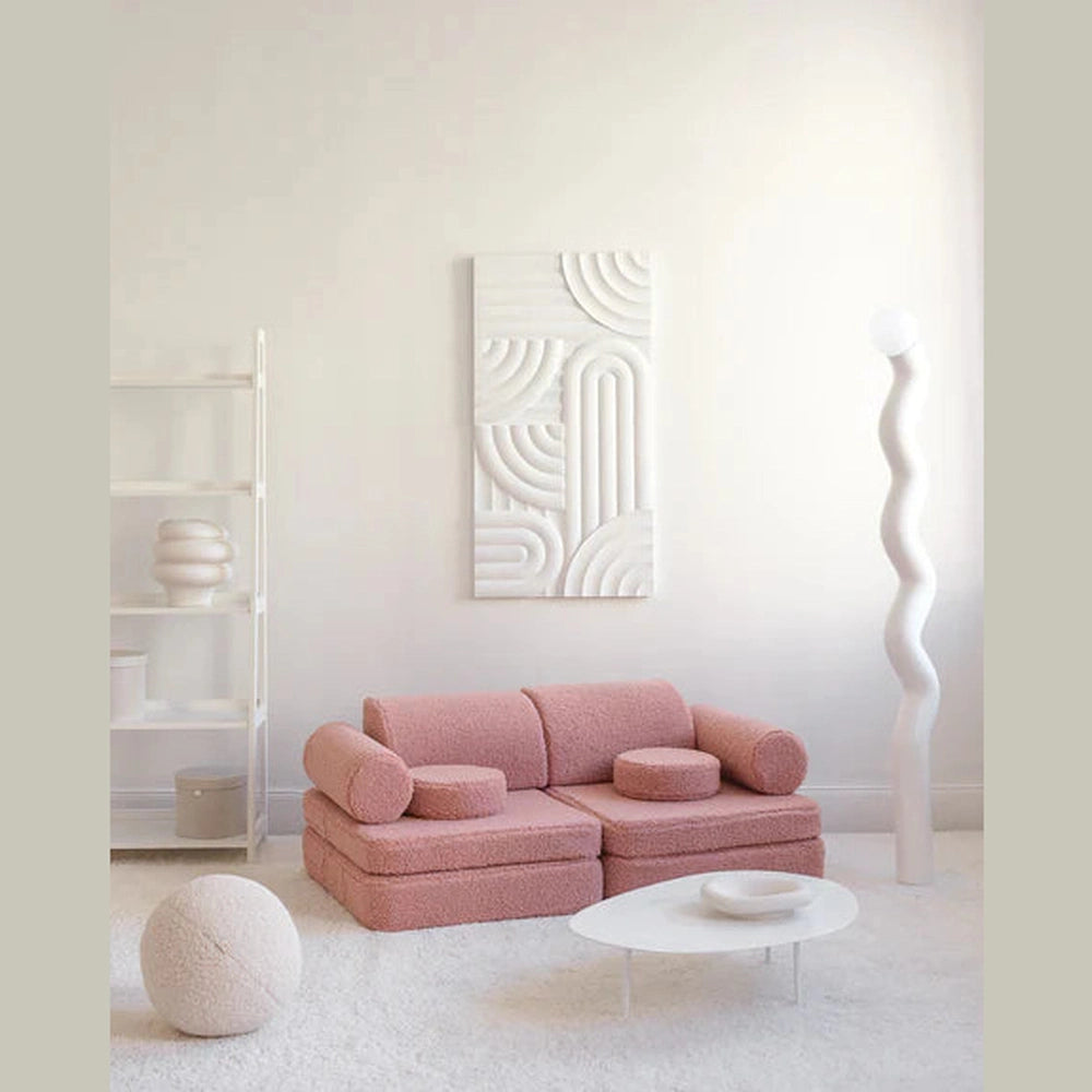 Wigiwama Zetel Set - Guava Pink Settee