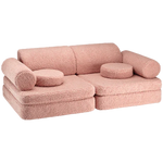 Wigiwama Zetel Set - Guava Pink Settee