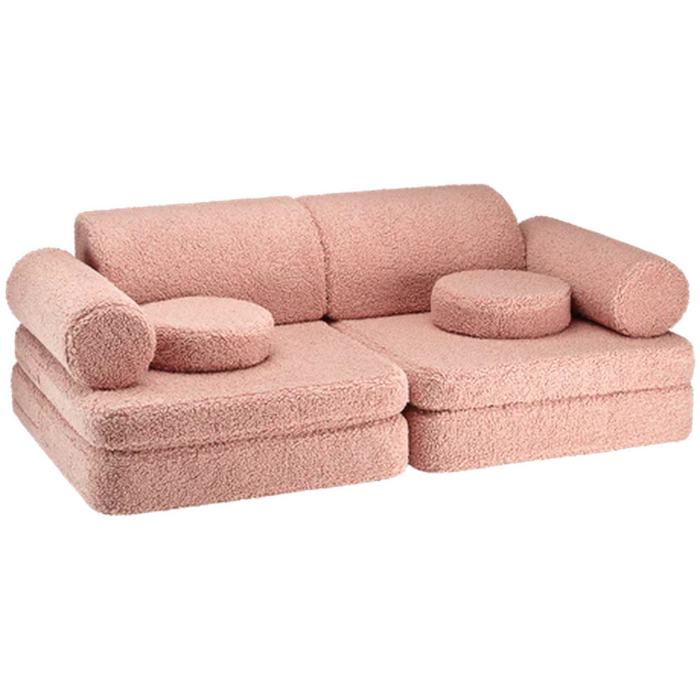 Wigiwama Zetel Set - Guava Pink Settee