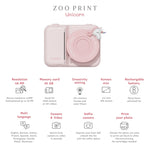 The Zoofamily Zoo Print - Unicorn | Kindercamera Met Instant Printing