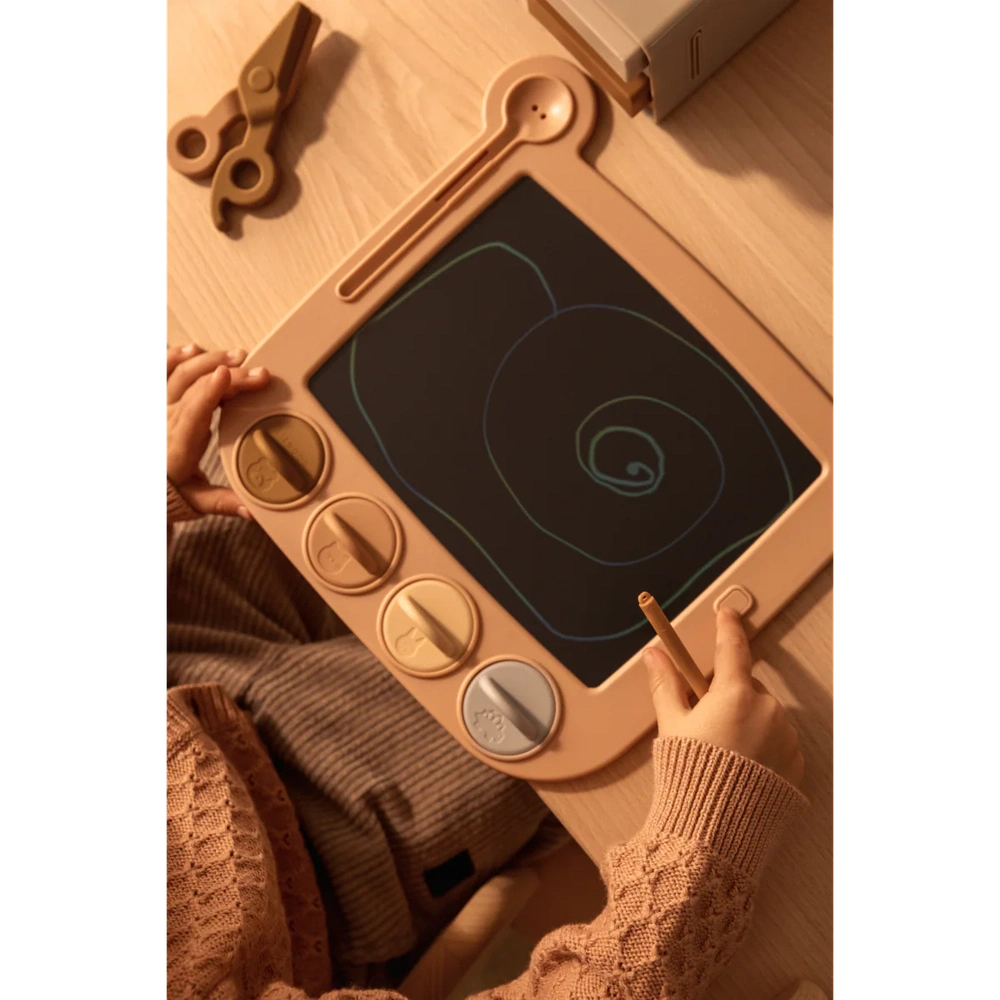 Liewood Venzora LCD Tekenbord Met Stempels - Dove Blue Multimix