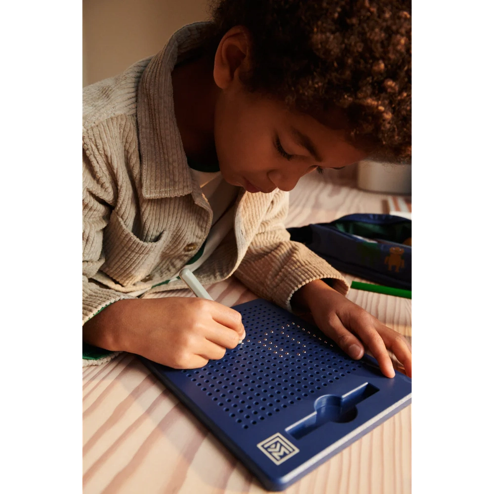 Liewood Annelise Magnetisch STEM Tekenbord - Indigo Blauw