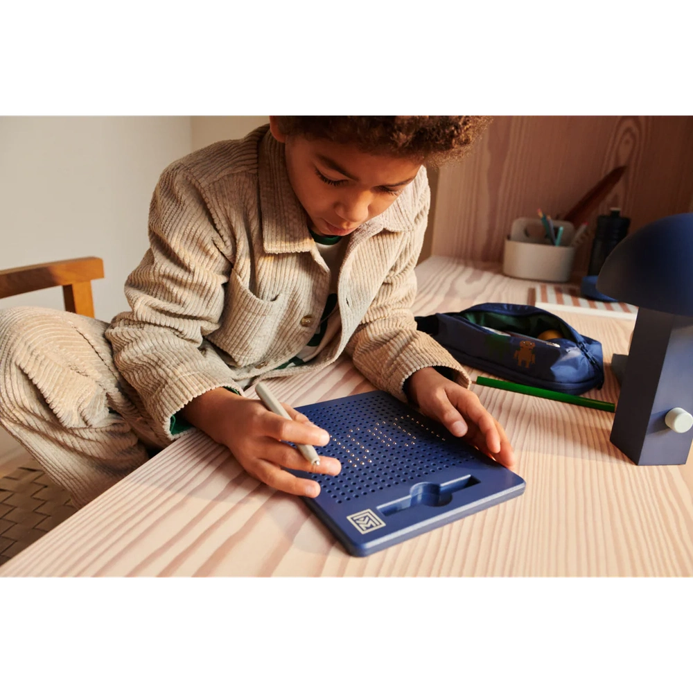 Liewood Annelise Magnetisch STEM Tekenbord - Indigo Blauw