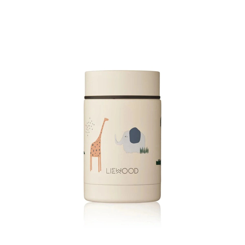 Liewood Bewaarpot / Thermos Voedselcontainer / Nadja Food Jar - Safari Sandy Mix