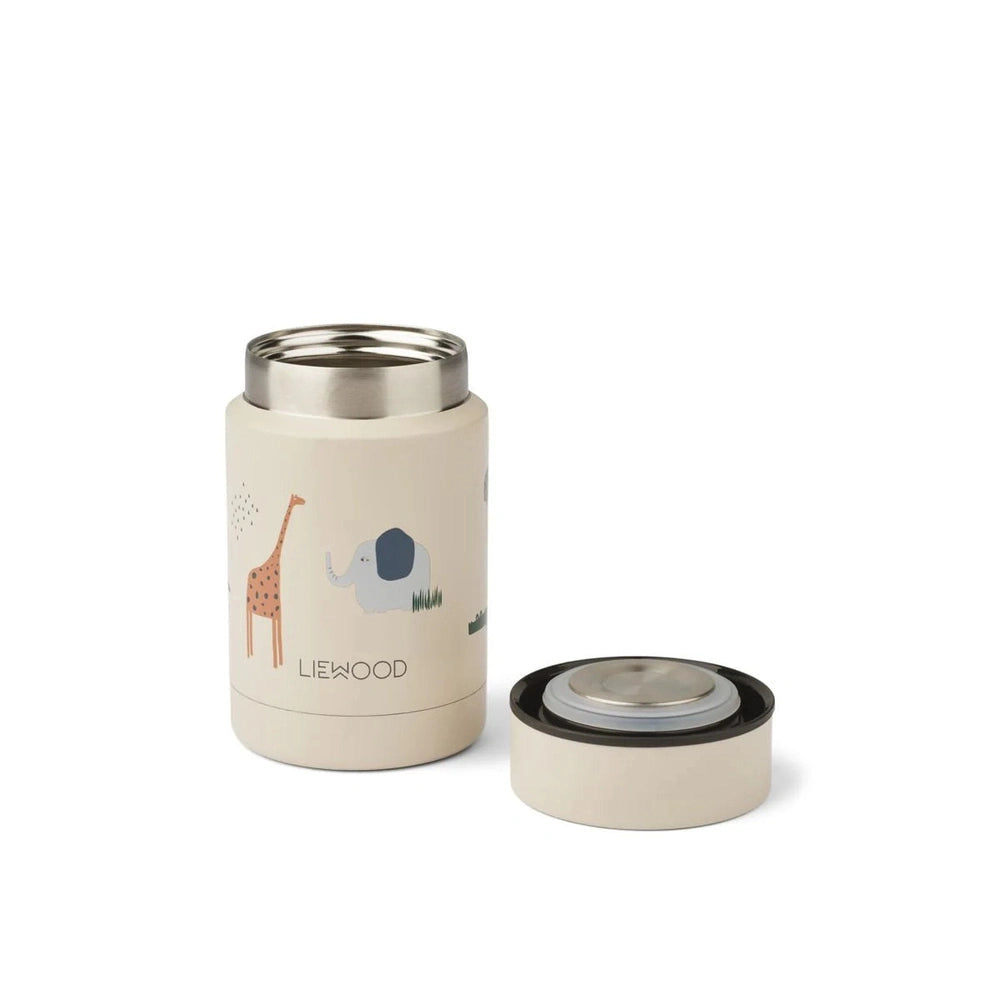 Liewood Bewaarpot / Thermos Voedselcontainer / Nadja Food Jar - Safari Sandy Mix