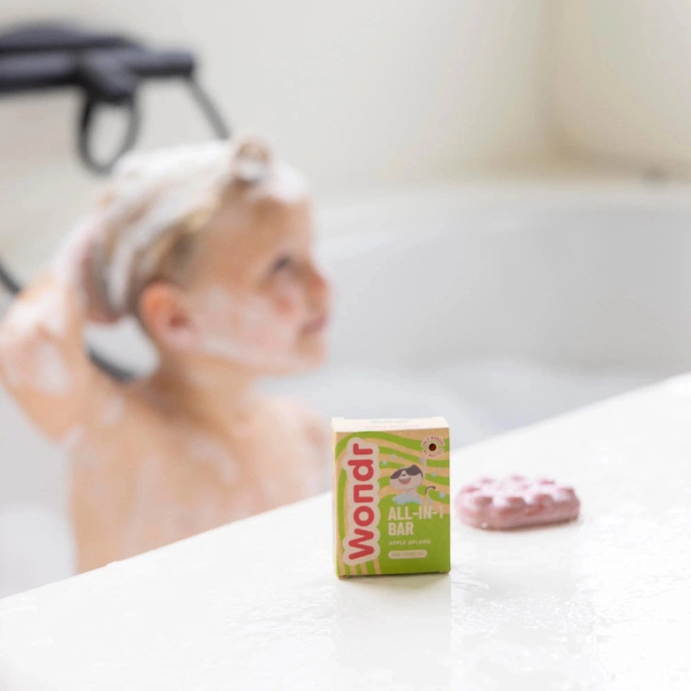 Wondr Apple Splash | Kids Bar Sensitive | All-In-1-Bar