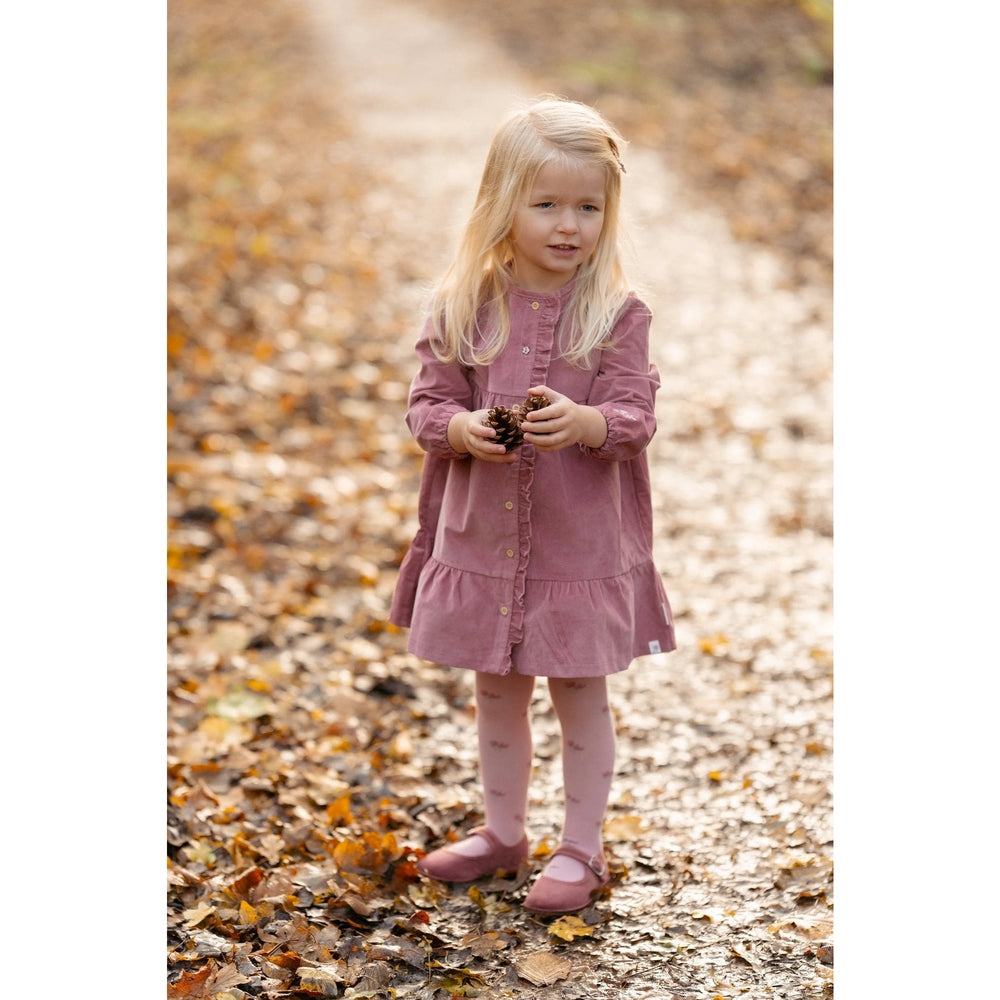 Little Dutch Corduroy Jurk Lange Mouwen - Rouge