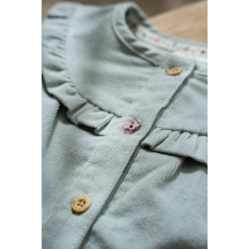 Little Dutch Corduroy Blouse Lange Mouwen - Fairy Green
