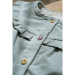 Little Dutch Corduroy Blouse Lange Mouwen - Fairy Green