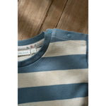 Little Dutch T-shirt Lange Mouwen Met Strepen - Stone Blue