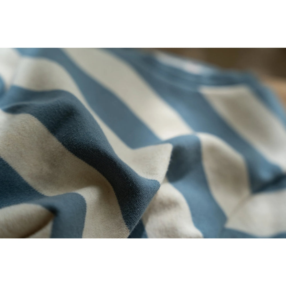 Little Dutch T-shirt Lange Mouwen Met Strepen - Stone Blue