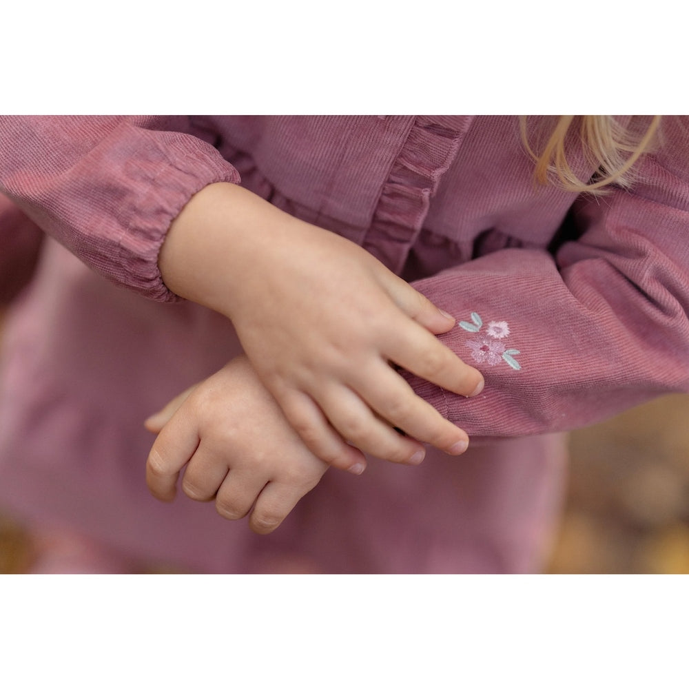 Little Dutch Corduroy Jurk Lange Mouwen - Rouge