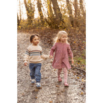 Little Dutch Corduroy Jurk Lange Mouwen - Rouge