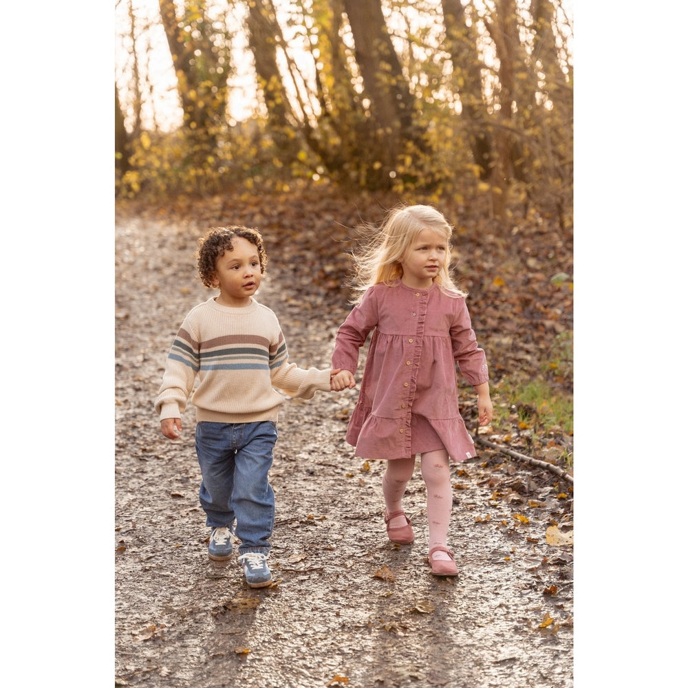 Little Dutch Corduroy Jurk Lange Mouwen - Rouge