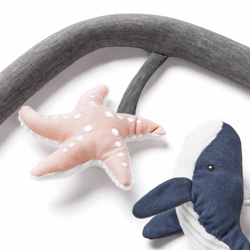 Ergobaby 3-in-1 Evolve Bouncer Speelboog - Ocean Wonders - Charcoal Grey