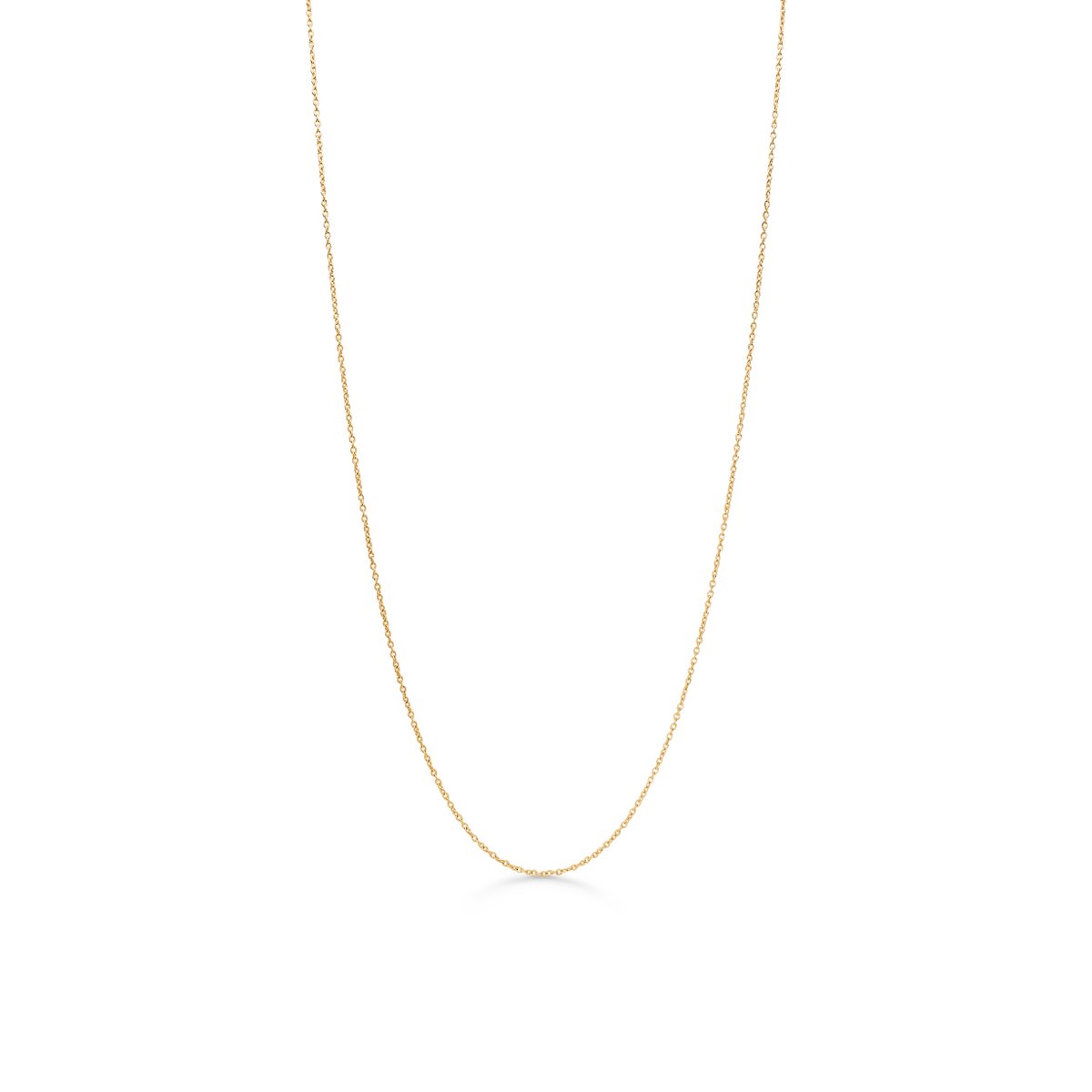 Lisberg Jewellery Ketting 44 Cm - Verguld Zilver