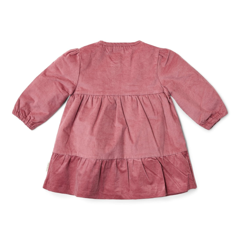 Little Dutch Corduroy Jurk Lange Mouwen - Rouge